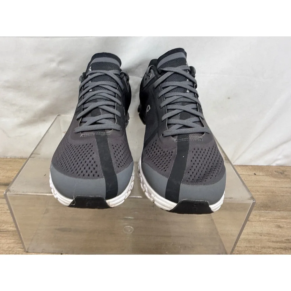 On Cloudflow Running Shoes Mens 8.5 Shadow Rock Grey Low Top 35.99238